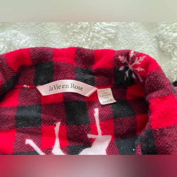 La Vie En Rose/EUC Christmas PJ Pajama - Picture 3 of 4